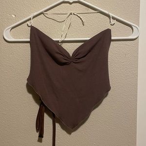 White Fox My Love Is Yours Crop